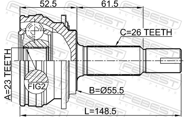 Joint Kit, drive shaft-1
