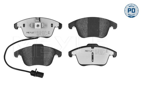 MEYLE 025 247 0520/PD Brake pad set, disc brake