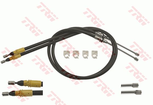 TRW GCH663 Cable pull, parking brake