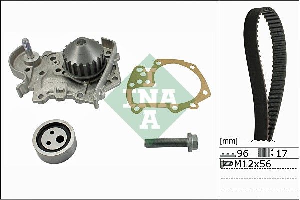 SCHAEFFLER INA 530 0191 31 Water pump & timing belt kit