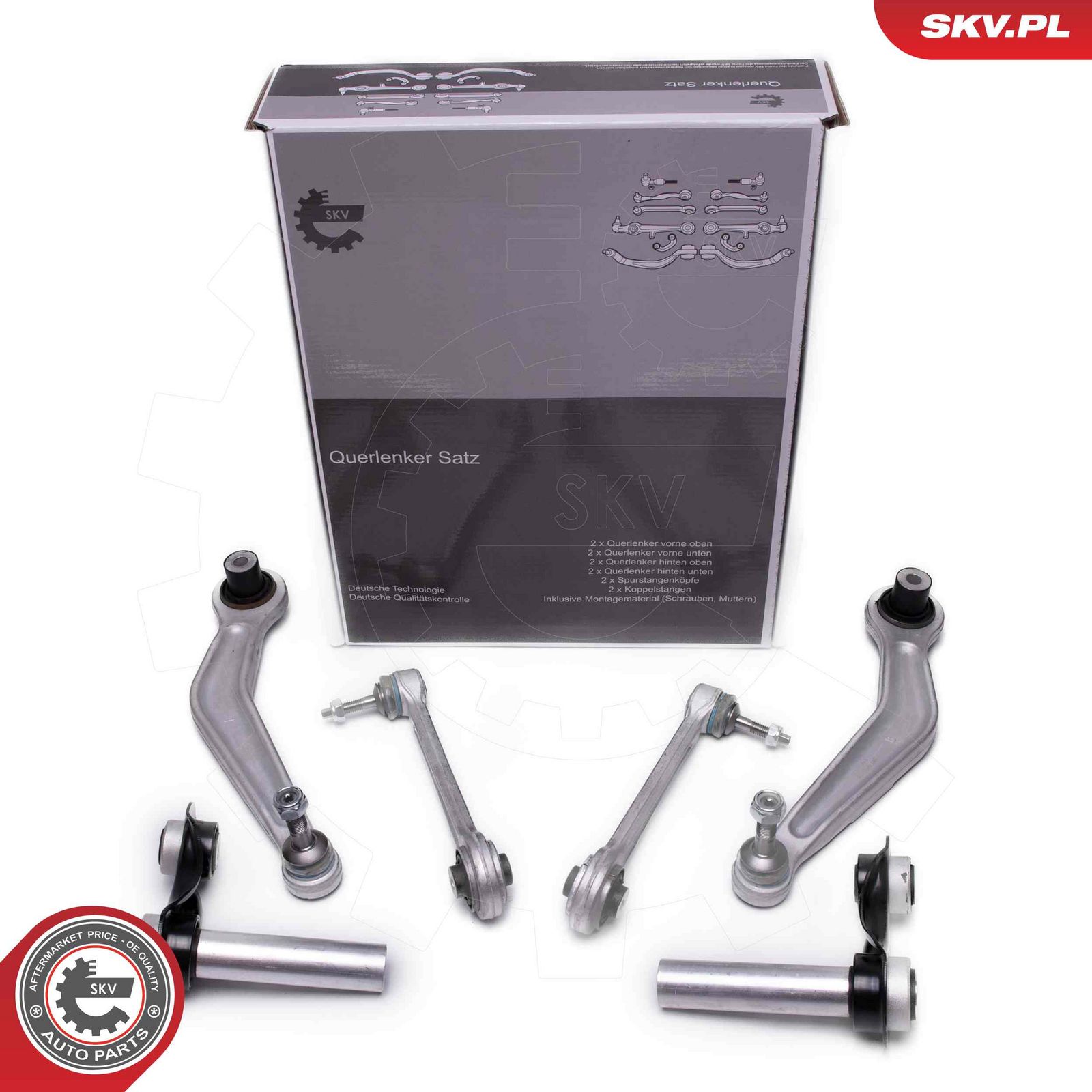 Control/Trailing Arm Kit, wheel suspension