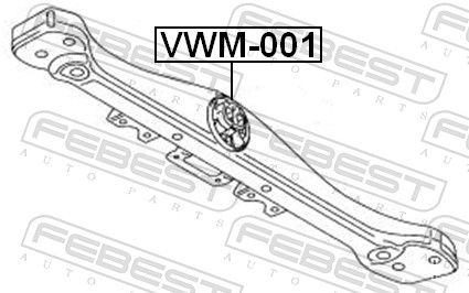 Mounting, transfer case-1