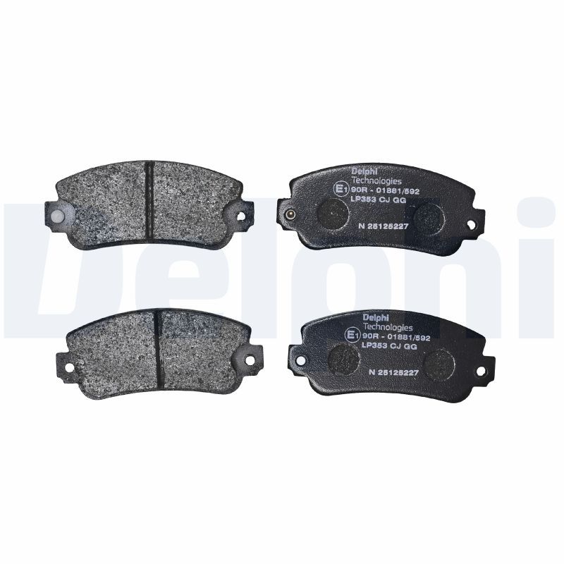 Brake Pad Set, disc brake-1