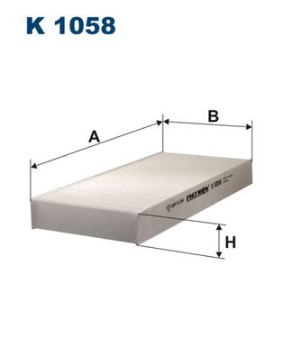 FILTRON K 1058 Filtras, salono oras