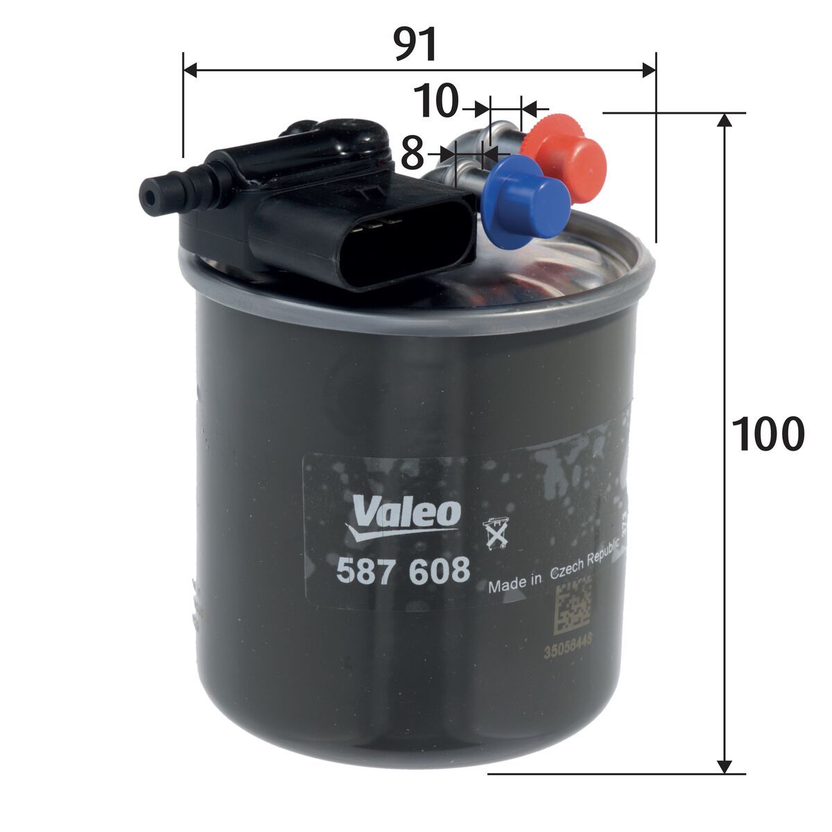 VALEO 587608 Fuel filter