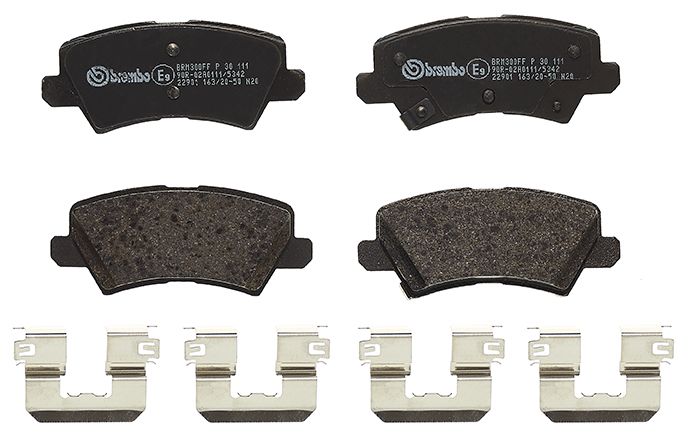BREMBO P 30 111 Brake pad set, disc brake