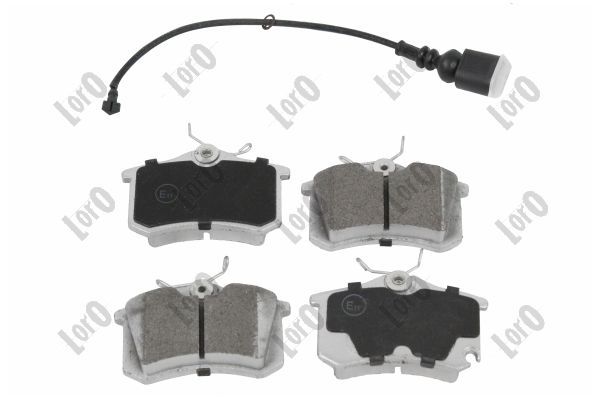 ABAKUS 231-02-107 Brake pad set, disc brake