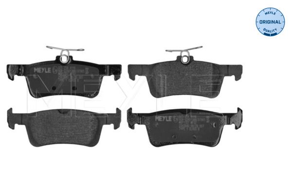 MEYLE 025 258 4116 Brake pad set, disc brake