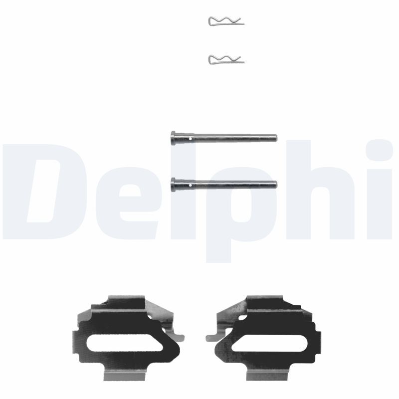 DELPHI LX0162 Accessory kit, disc brake pad