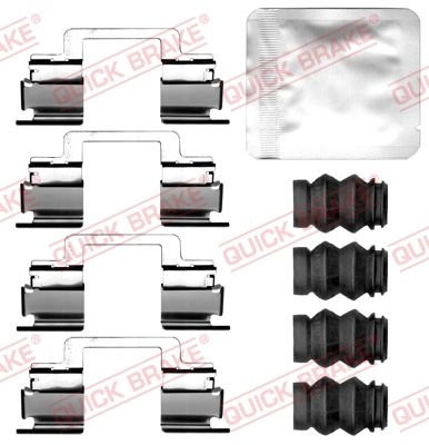 QUICK BRAKE 109-0121 Accessory kit, disc brake pad