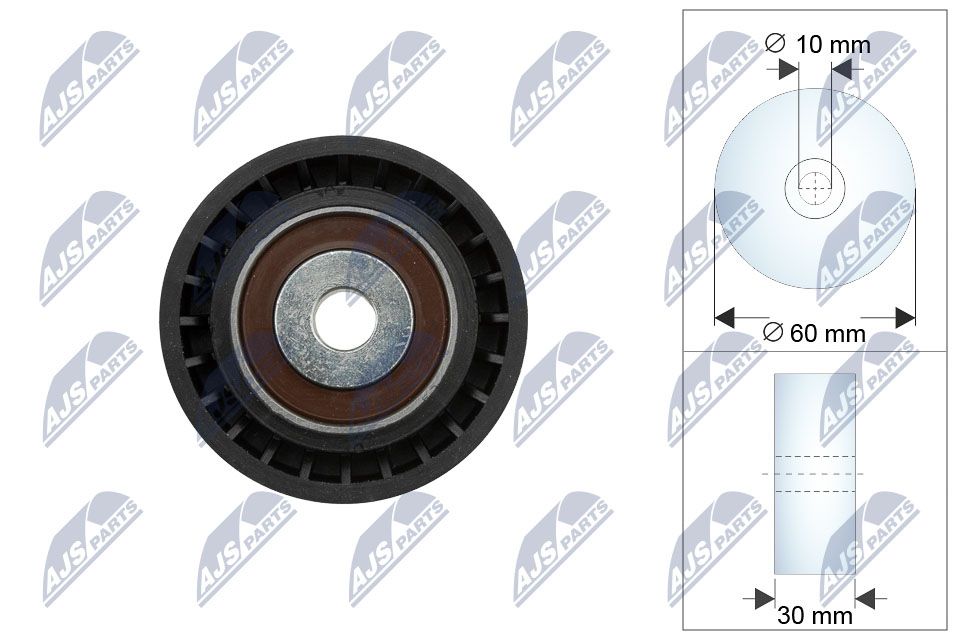 NTY RNK-CT-066 Deflection pulley/guide pulley, timing belt