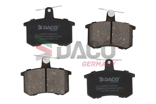 DACO 329952 Brake pad set, disc brake