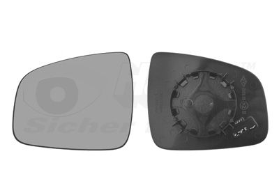 VAN WEZEL 1507837 Mirror glass, exterior mirror