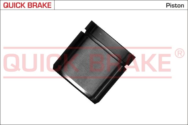 Piston, brake caliper