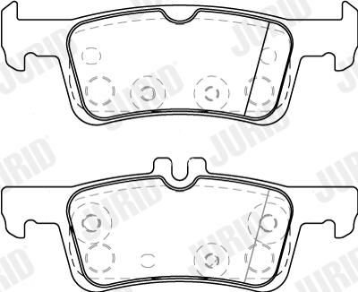 Brake Pad Set, disc brake-1
