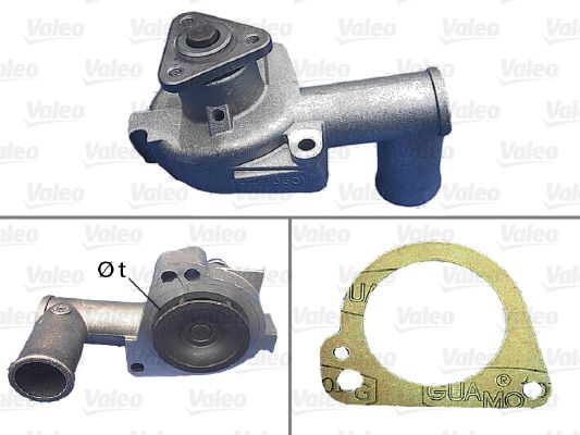 VALEO 506001 Water pump, engine cooling