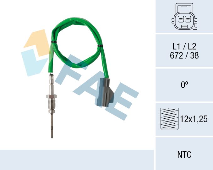 FAE 68627 Sensor, exhaust gas temperature