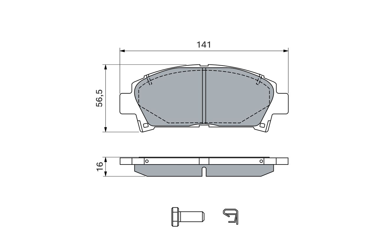 Brake Pad Set, disc brake-4