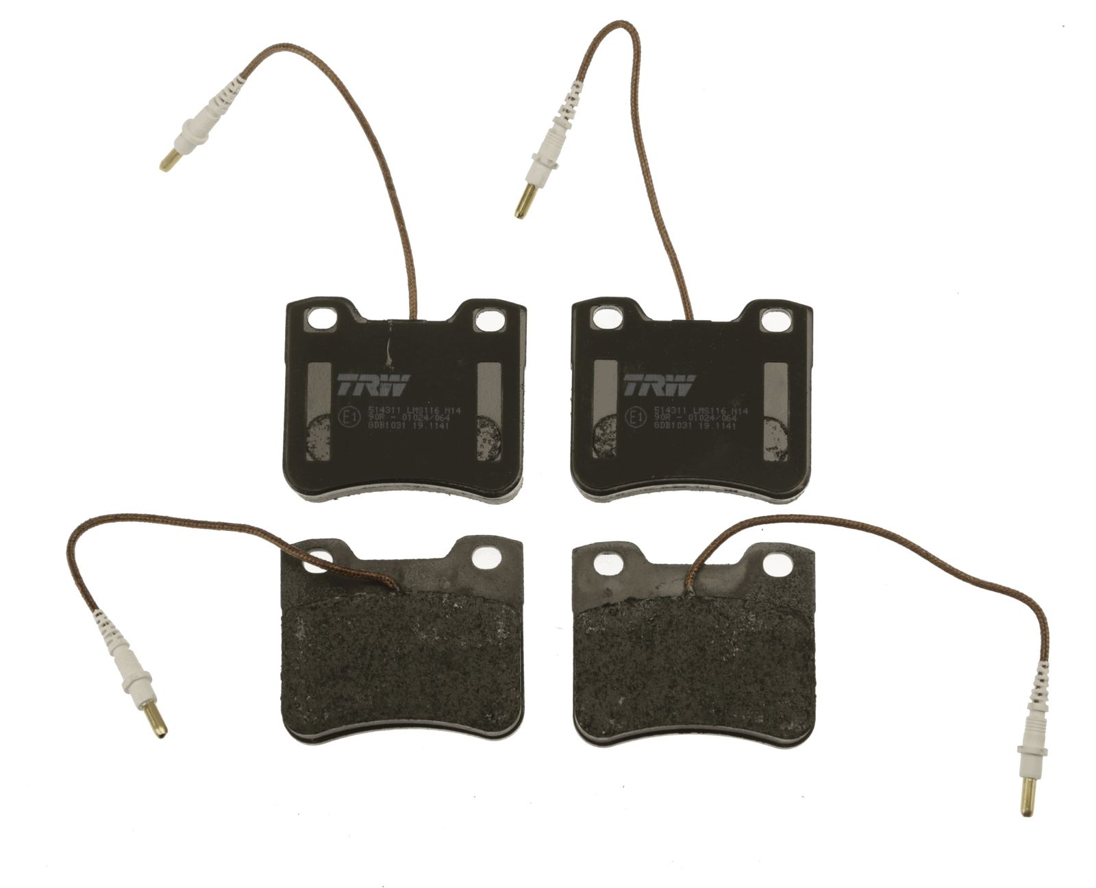 Brake Pad Set, disc brake-1