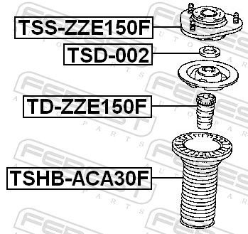 Suspension Strut Support Mount-1