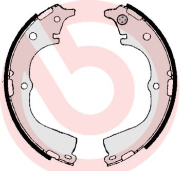 BREMBO S 83 533 Brake shoe set