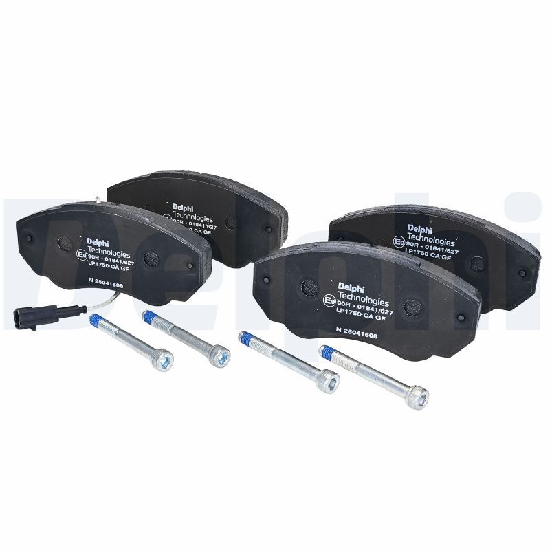 DELPHI LP1750 Brake pad set, disc brake