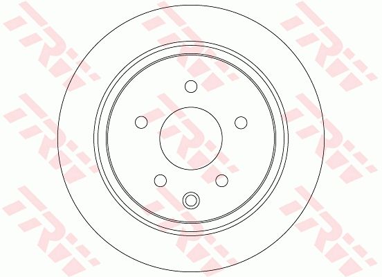 TRW DF7369 Brake disc