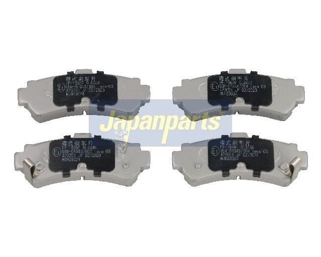 JAPANPARTS PP-196AF Brake pad set, disc brake