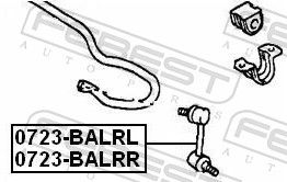 Link/Coupling Rod, stabiliser bar-1