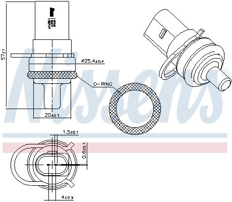 Sensor, coolant temperature-6