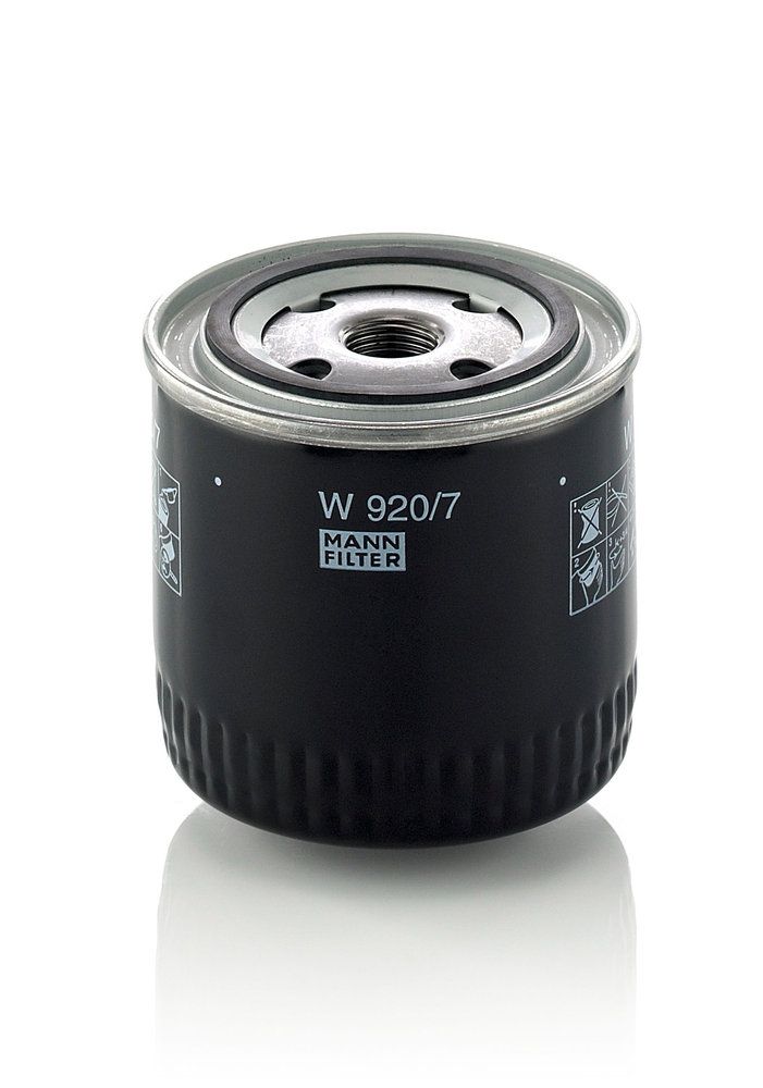 MANN-FILTER W 920/7 Oil filter
