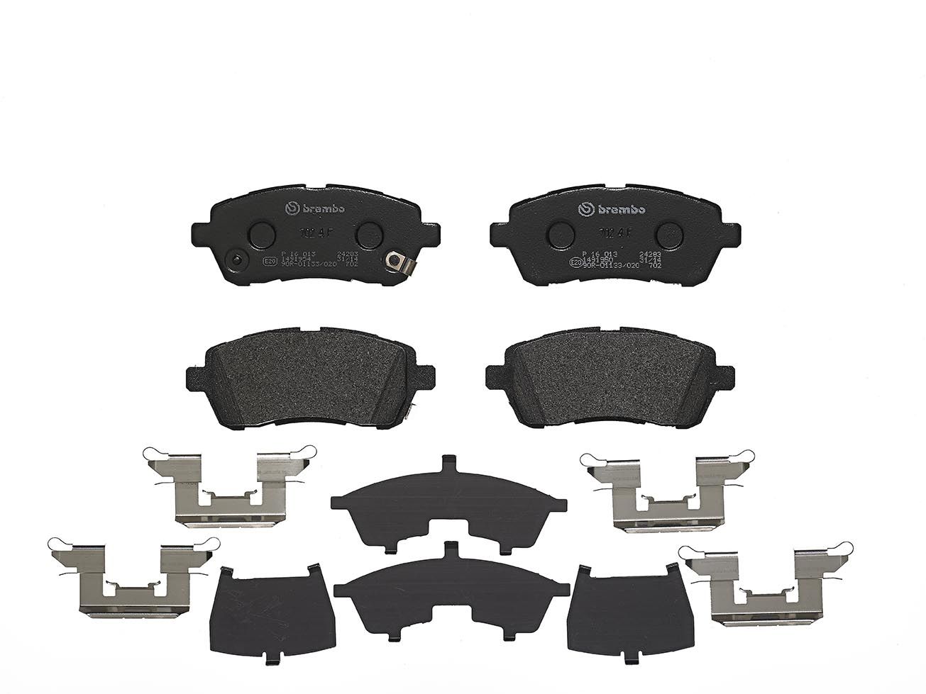 BREMBO P 16 013 Brake pad set, disc brake
