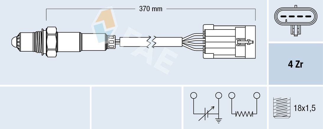 FAE 77309 Oxygen sensor