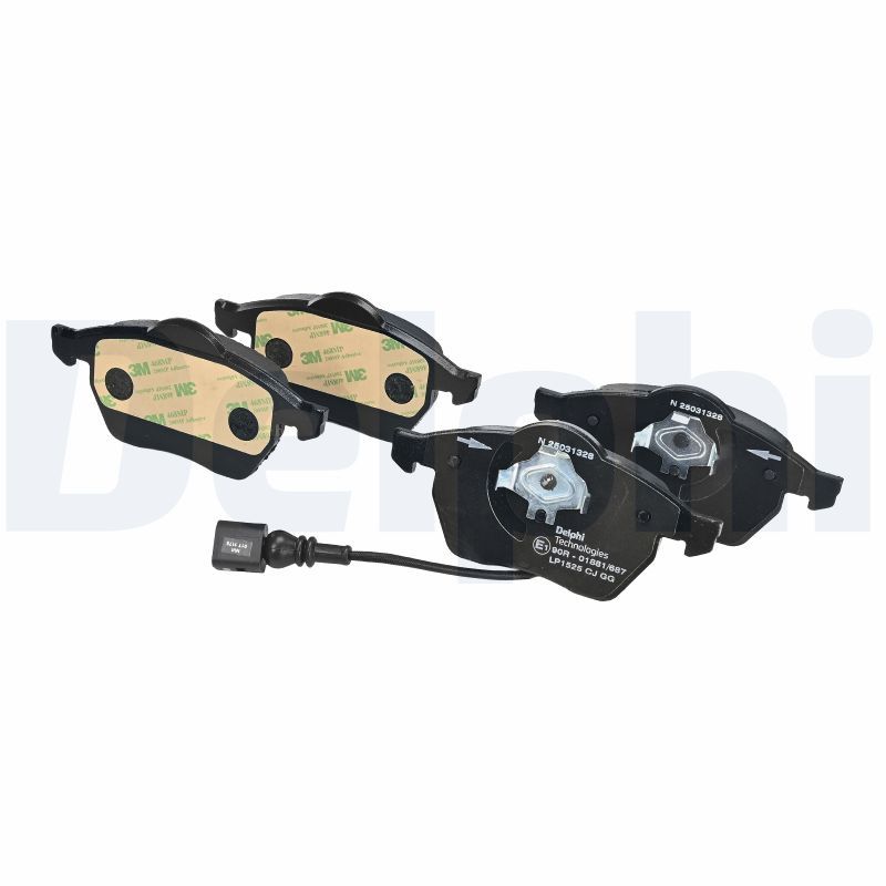 DELPHI LP1525 Brake pad set, disc brake