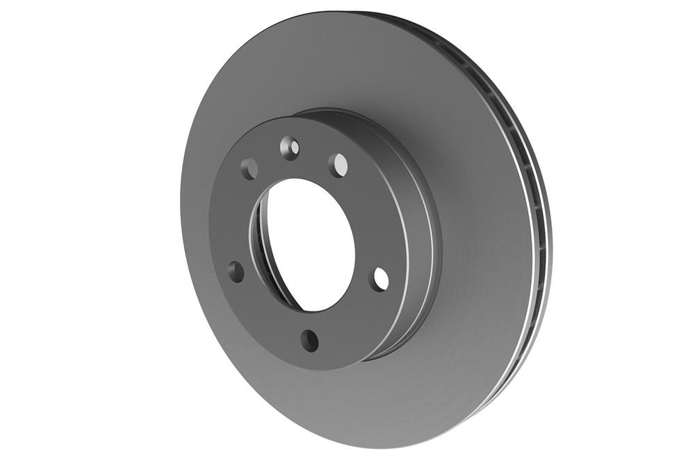 TOPRAN 207 070 Brake disc