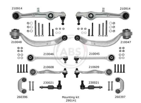Repair Kit, control arm