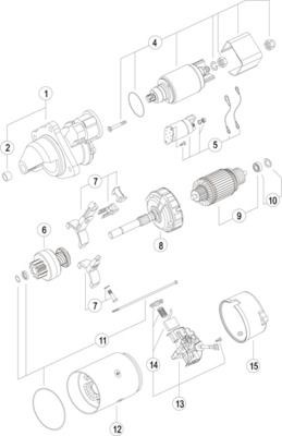 MAHLE MS 204 Starter