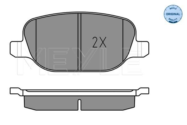 Brake Pad Set, disc brake-1