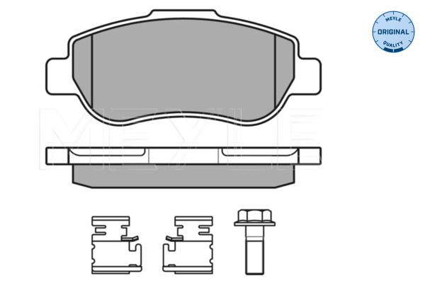 stabdžių trinkelių rinkinys, diskinis stabdys-1