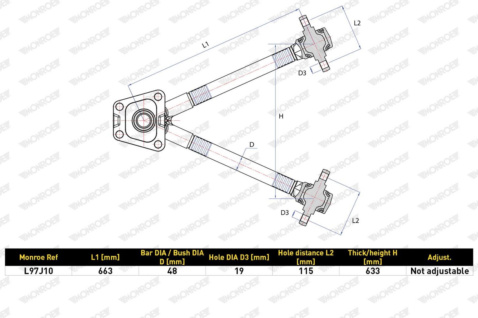 Control/Trailing Arm, wheel suspension-1