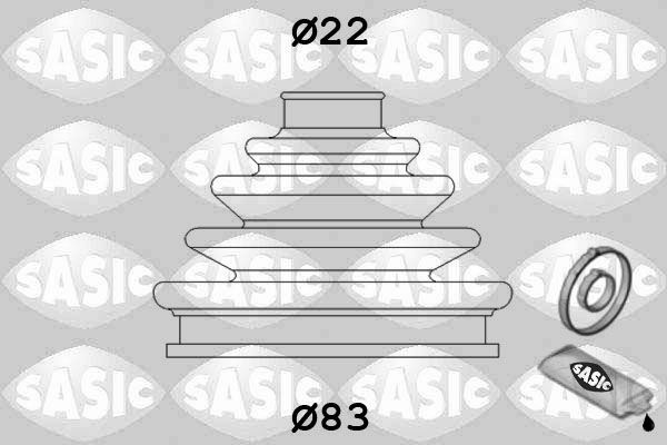 SASIC 4003437 Bellow kit, drive shaft