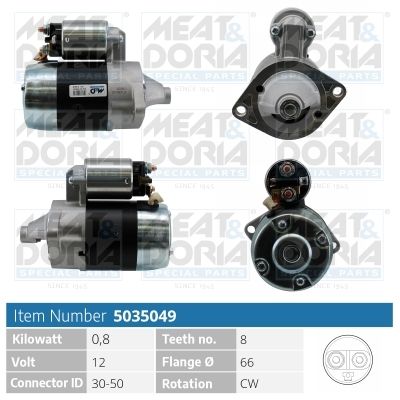 MEAT & DORIA 5035049 Starter