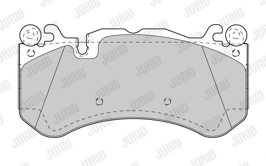 Brake Pad Set, disc brake-1