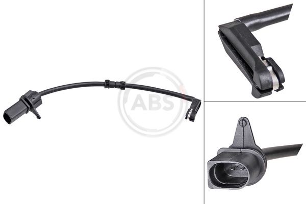 Warning Contact, brake pad wear