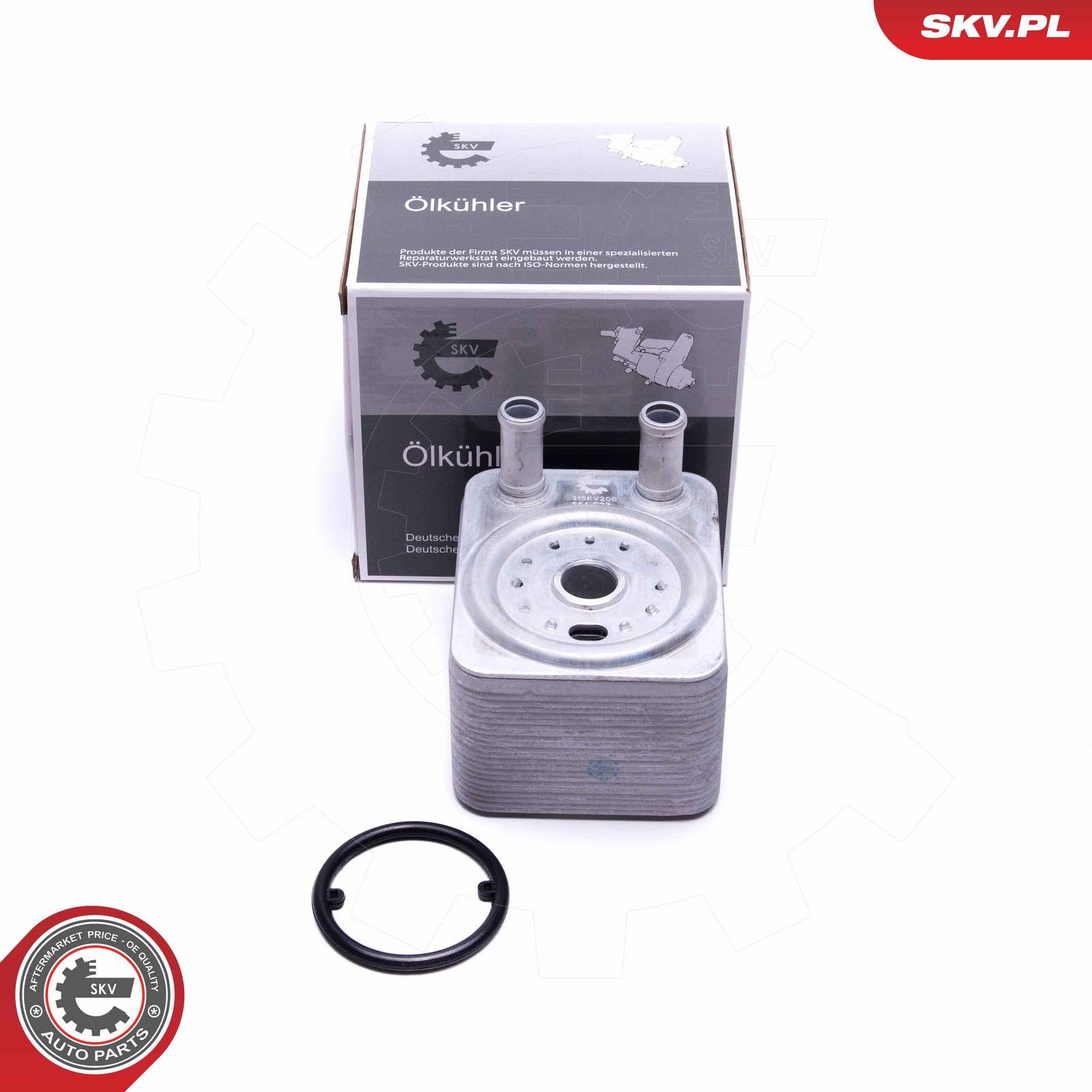 Oil Cooler, engine oil-2