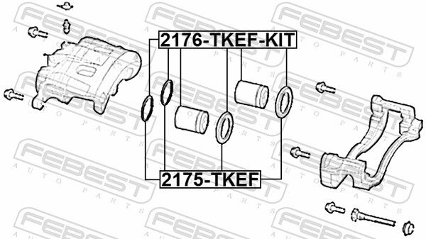 Repair Kit, brake caliper-1