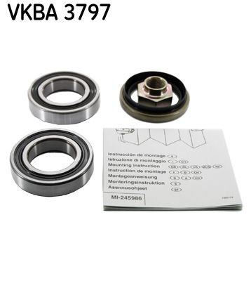 SKF VERTEVO VKBA 3797 Wheel bearing kit