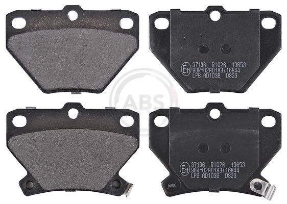 A.B.S. 37136 Brake pad set, disc brake