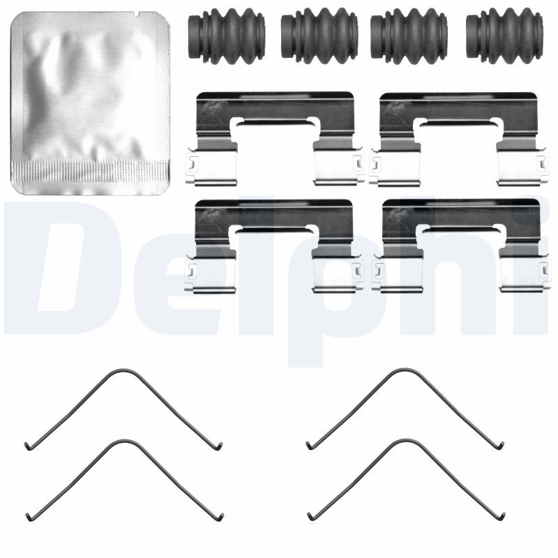 DELPHI LX0821 Accessory kit, disc brake pad