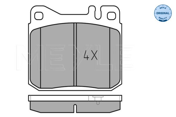 stabdžių trinkelių rinkinys, diskinis stabdys-1